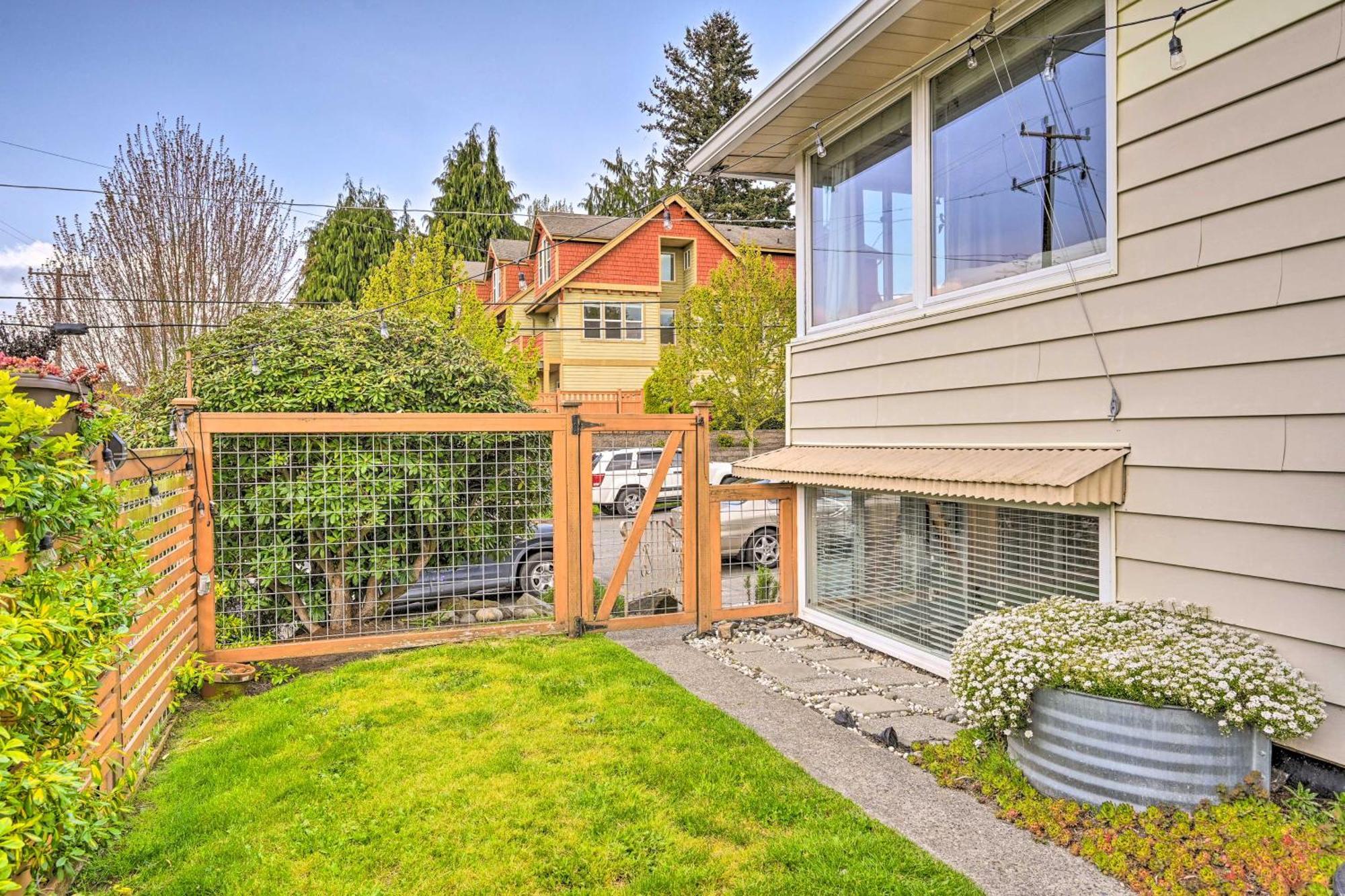 Seattle Garden Apt Walk To Water And Amenities! Экстерьер фото